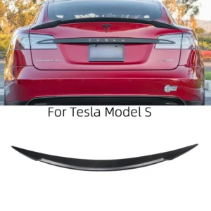 Tesla vinge Modell S V-type / V-style (Välj en produktvariant: Olackerad)
