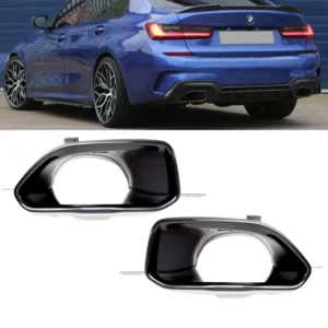 Utblås BMW M340 G20 G21 Svart Ändrör