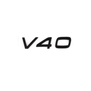 Volvo emblem V40 S40 (Välj Färg: Blanksvart, Välj en produktvariant: V40)