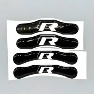 VW Dekaler R Stickers Bromsok 4-Pack