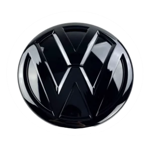 VW Polo Emblem Svarta 2014-2016 VW Polo 5 (6C) (Välj Storlek: Front 120mm)