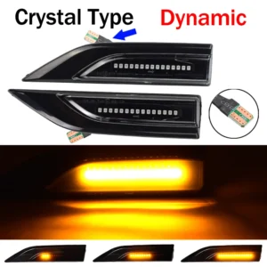 VW T6 Dynamisk skärmblinkers LED Caddy (Välj en produktvariant: Klarglas)