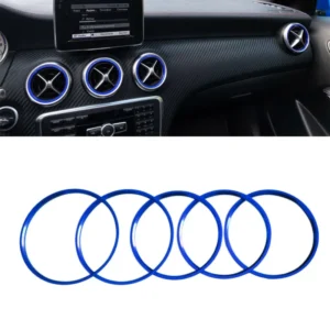 Ventilations ringar Mercedes BLÅ A, B, Cla, Gla