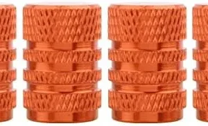 Ventilhattar Metall Unika Färger (Välj Färg: Orange)