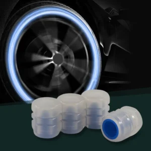 Ventilhattar självlysande neon blå