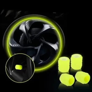 Ventilhattar självlysande neon gul