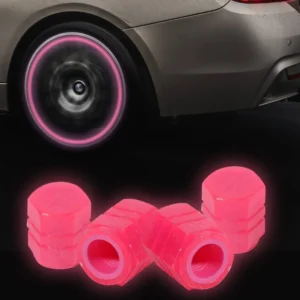 Ventilhattar självlysande neon rosa