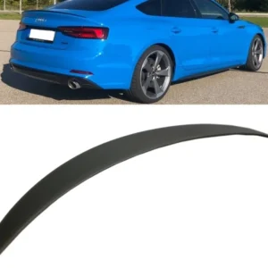 Vinge Audi A5 f5 Spoiler Sportback & Coupe (Välj en produktvariant: Svart matt)