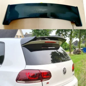 Vinge Volkswagen Golf MK6 2009-2012 (Välj Färg: Olackerad)