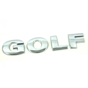 Volkswagen Golf Modellbeteckning Silver Emblem