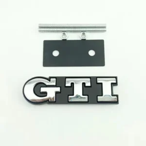 Volkswagen Gti emblem till grill (Välj en produktvariant: Silver)