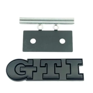 Volkswagen Gti emblem till grill (Välj en produktvariant: Helsvart)