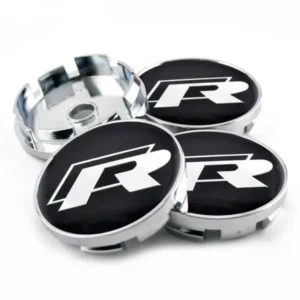 Volkswagen R line Centrumkåpor Rline VW 60mm