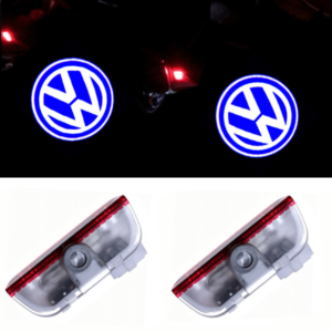 Volkswagen dörrbelysning logo VW 2-Pack