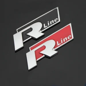 Volkswagen emblem R line (Välj en produktvariant: Röd, Välj en produktvariant: Grill)