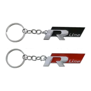 Volkswagen nyckelring R-line Rline i metall (Välj en produktvariant: Röd)