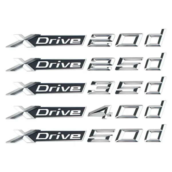 X-drive skärmar & baklucka 2pack (Emblem: 35d)