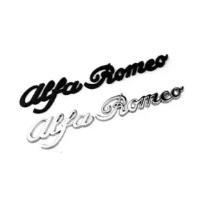 Alfa Romeo emblem bagagelucka/skärmar (Välj en produktvariant: Krom)