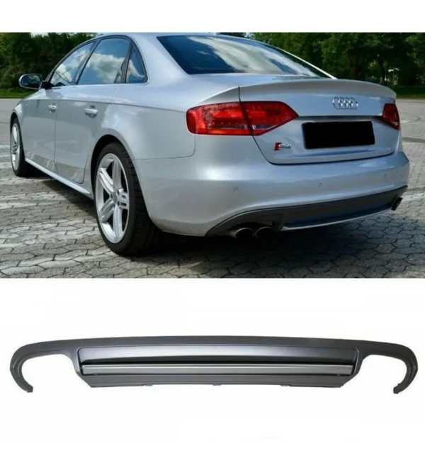 Diffusor Audi A4 B8 S4-look 2007-2011