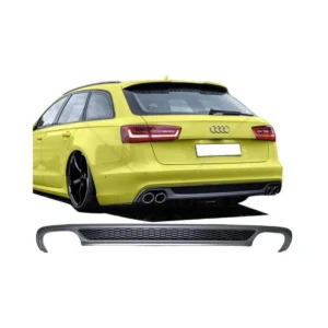 Audi A6 S-Line diffuser 11-18 C7 / C7.5 (Välj en produktvariant: före facelift)
