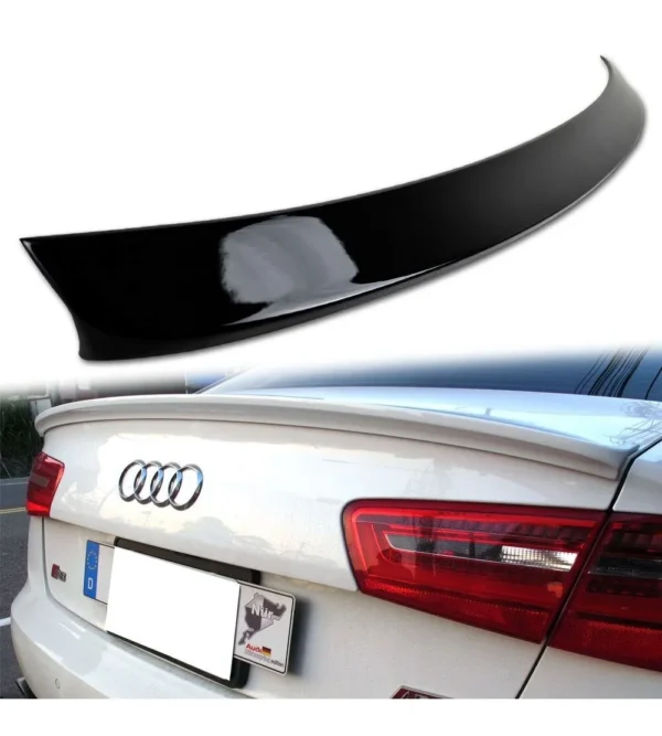 Audi Vinge a6 sedan c7 spoiler (Välj en produktvariant: Lackerad i bilens färgkod)