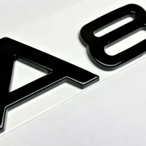 Audi A8 emblem blanksvart