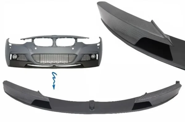 Frontläpp F30 F31 Bmw M-Performance (Välj en produktvariant: Kolfiber-look)