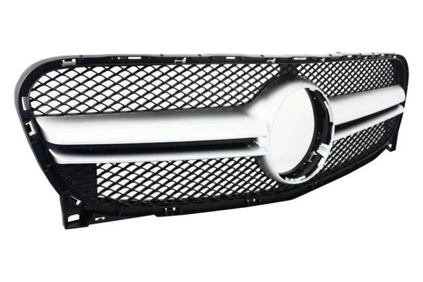 Grill Mercedes GLA X156 2014-2016 (Välj en produktvariant: Silverkrom)
