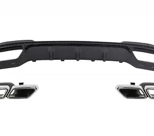 Mercedes-Benz  Diffuser AMG W212 S212 (Välj en produktvariant: Krom)
