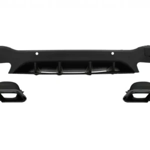Mercedes-Benz diffuser Glc63 X253 SUV 15-22 (Välj en produktvariant: Blanksvart)
