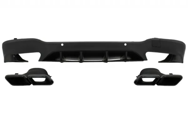 Mercedes-Benz diffuser Glc63 X253 SUV 15-22 (Välj en produktvariant: Blanksvart)
