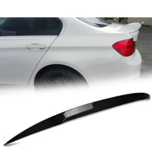 Vinge Bmw F30 Spoiler (HÖG MODELL) (Välj en produktvariant: Lackerad Blanksvart)