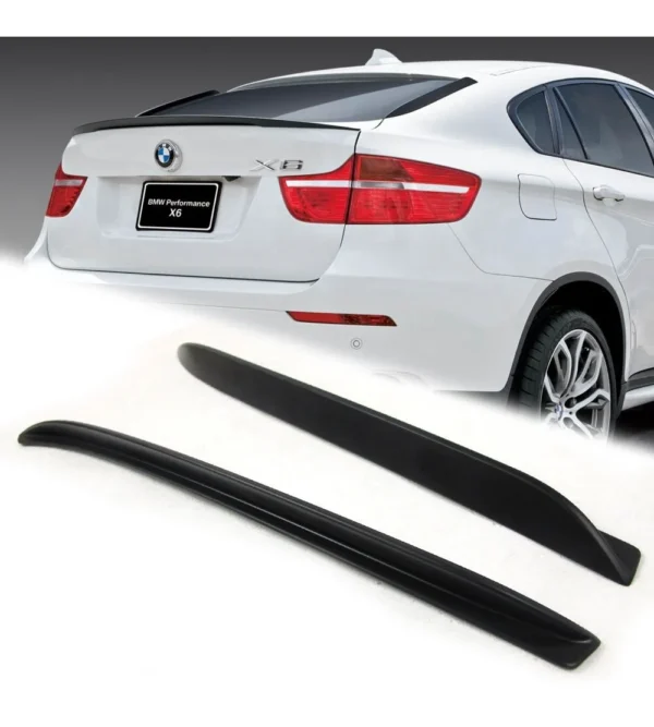 Bmw x6 E71 Bakrutespoilers Flaps (Välj en produktvariant: Olackerad)