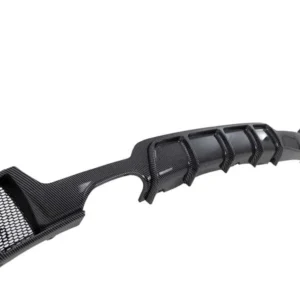 Diffuser M-Performance F32 F36 F33 Kolfiber-look (Diffuser: 2 rör till vänster)