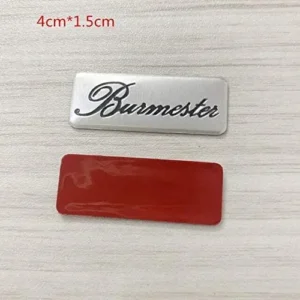 Burmester emblem Högtalaremblem 2st (Välj en produktvariant: Modell 2)