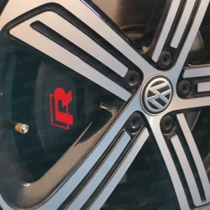 Volkswagen R stickers R bromsokdekaler (10-Pack) (Välj en produktvariant: Röd)