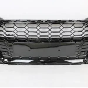 Grill Audi A4 B9 2020+ RS4-Look (Välj en produktvariant: Blank svart)