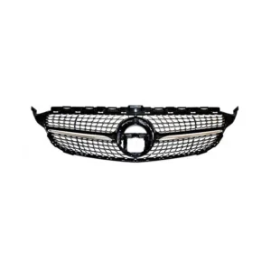 AMG Grill Mercedes W205 S205 A205 Svart (Välj en produktvariant: Före Fcelift, Välj en produktvariant: 360 Kamera)