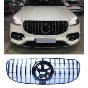 Mercedes Benz GLS Grill GTR X167 2019-2023 (Välj en produktvariant: Silverkrom)
