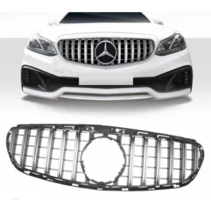 Mercedes W212 S212 GTR Grill 13-16 (Välj en produktvariant: Krom)