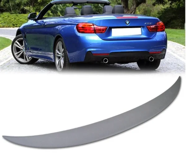 Bmw F33/F83 Spoiler Vinge M-Performance (Välj en produktvariant: Lackerad Mattsvart)
