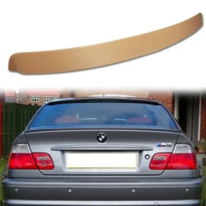 Bmw E46 Takspoiler Bakrutespoiler Sedan (Välj en produktvariant: Lackerad Blanksvart)