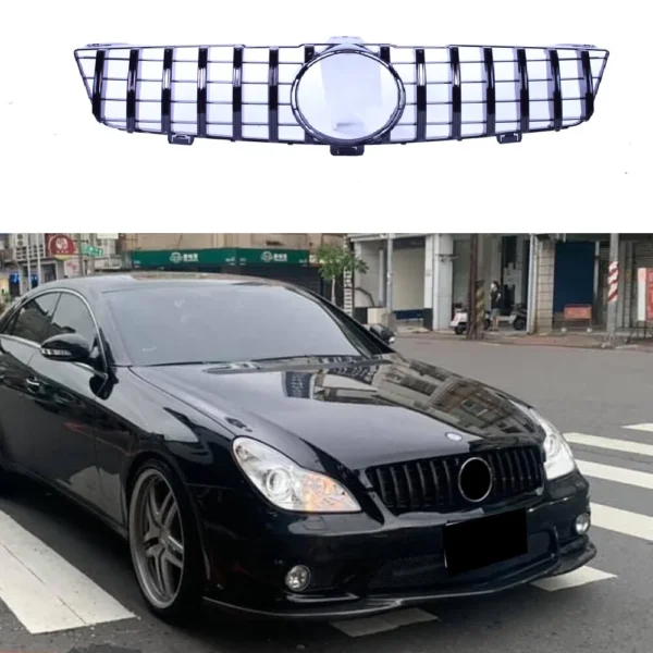 Mercedes-Benz CLS GTR Grill w219 C219 (Välj en produktvariant: Svart, Välj en produktvariant: 2008-2010)