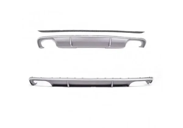 Audi A4 B9 S4-look Diffuser 2016- Sline