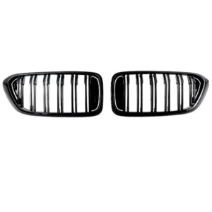 Grill Njurar Bmw G32 GT Gran Turismo (Dubbelribb) (Välj en produktvariant: Blanksvart)