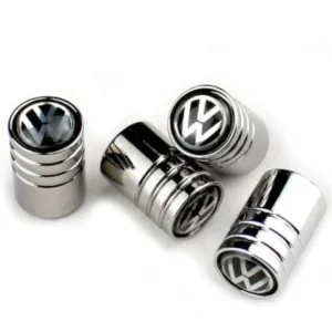 Volkswagen Ventilhattar svart & krom (Välj en produktvariant: Krom)