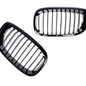 Grillar Njurar BMW E46 Coupe 03-06 (Singelribb) (Välj en produktvariant: Blanksvart)