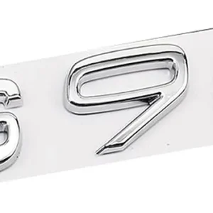 Volvo emblem V90 S90 Svart Krom (Välj en produktvariant: s90, Välj en produktvariant: Krom)