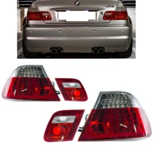 baklyktor Bmw E46 Coupe Sats led 99-03 (Välj en produktvariant: Klarglas)