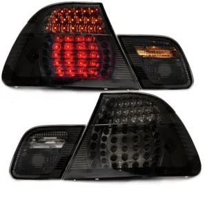 baklyktor Bmw E46 Coupe Sats led 99-03 (Välj en produktvariant: Helsvart)